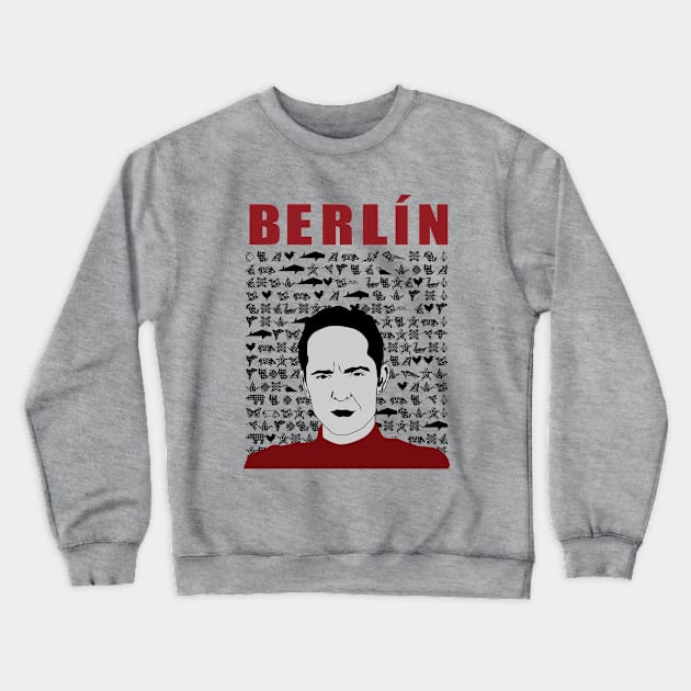 La Casa de Berlín Crewneck Sweatshirt by Suminatsu